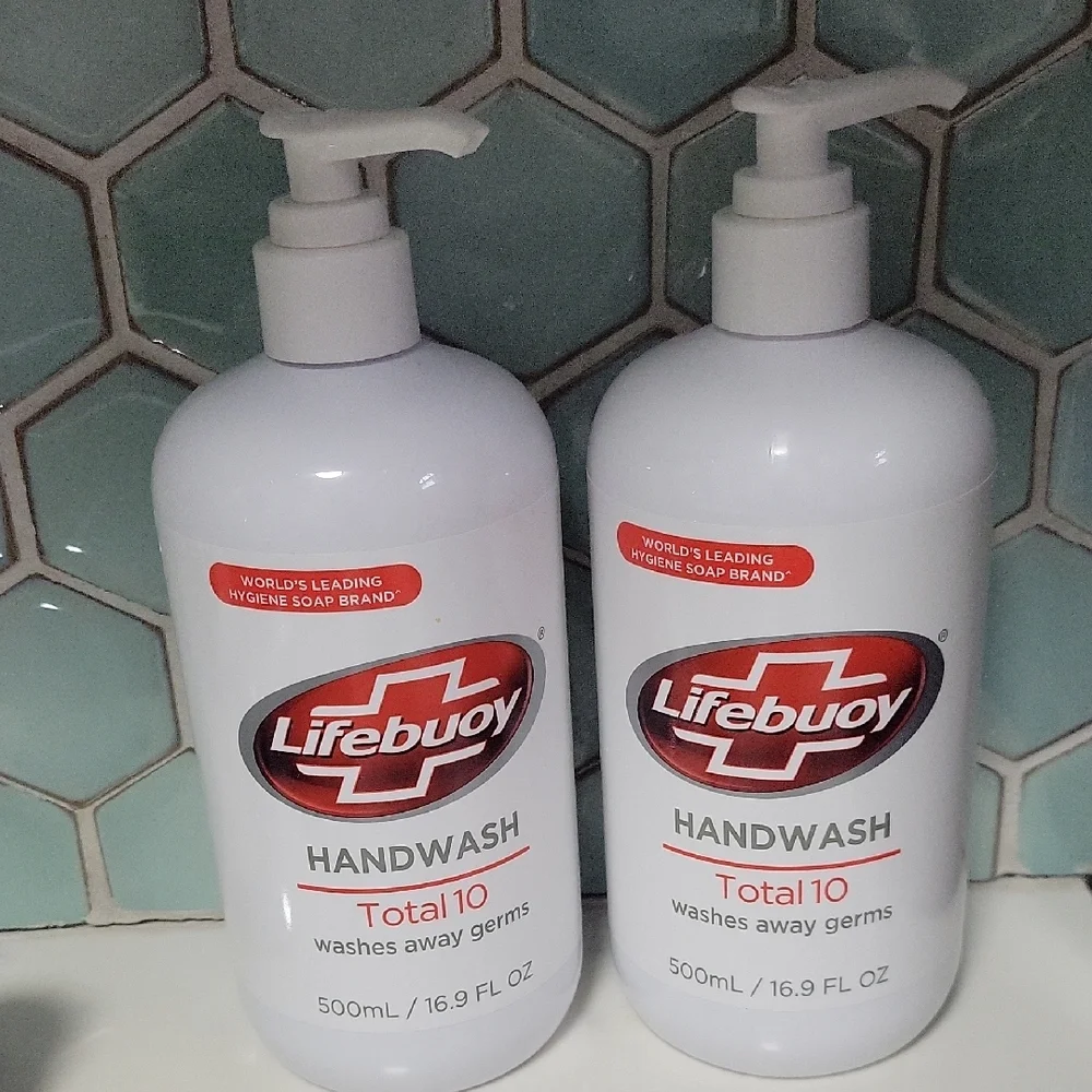 Lifebuoy Handwash Total 10 Washes Away Germs World's Leading Hygiene Soap Brand